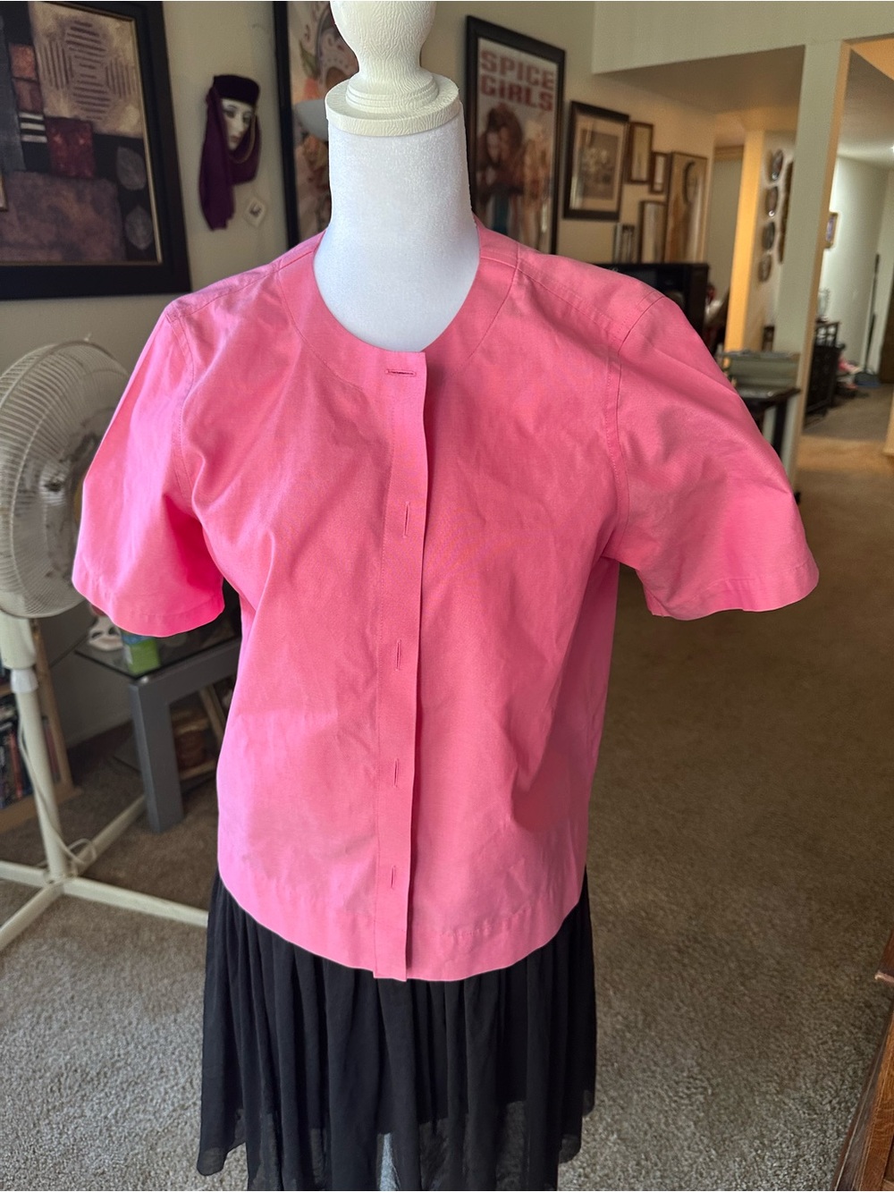 Orvis Pink Short-Sleeve Button Down Shirt
